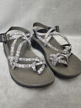 Chaco Gray and Purple X2 Performance Sandals Size 8 S1-23